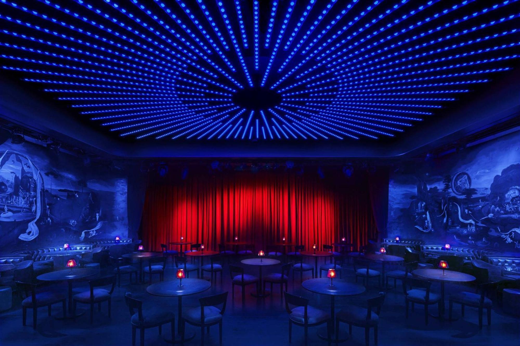 The Times Square Edition Ню Йорк Екстериор снимка The interior of the nightclub