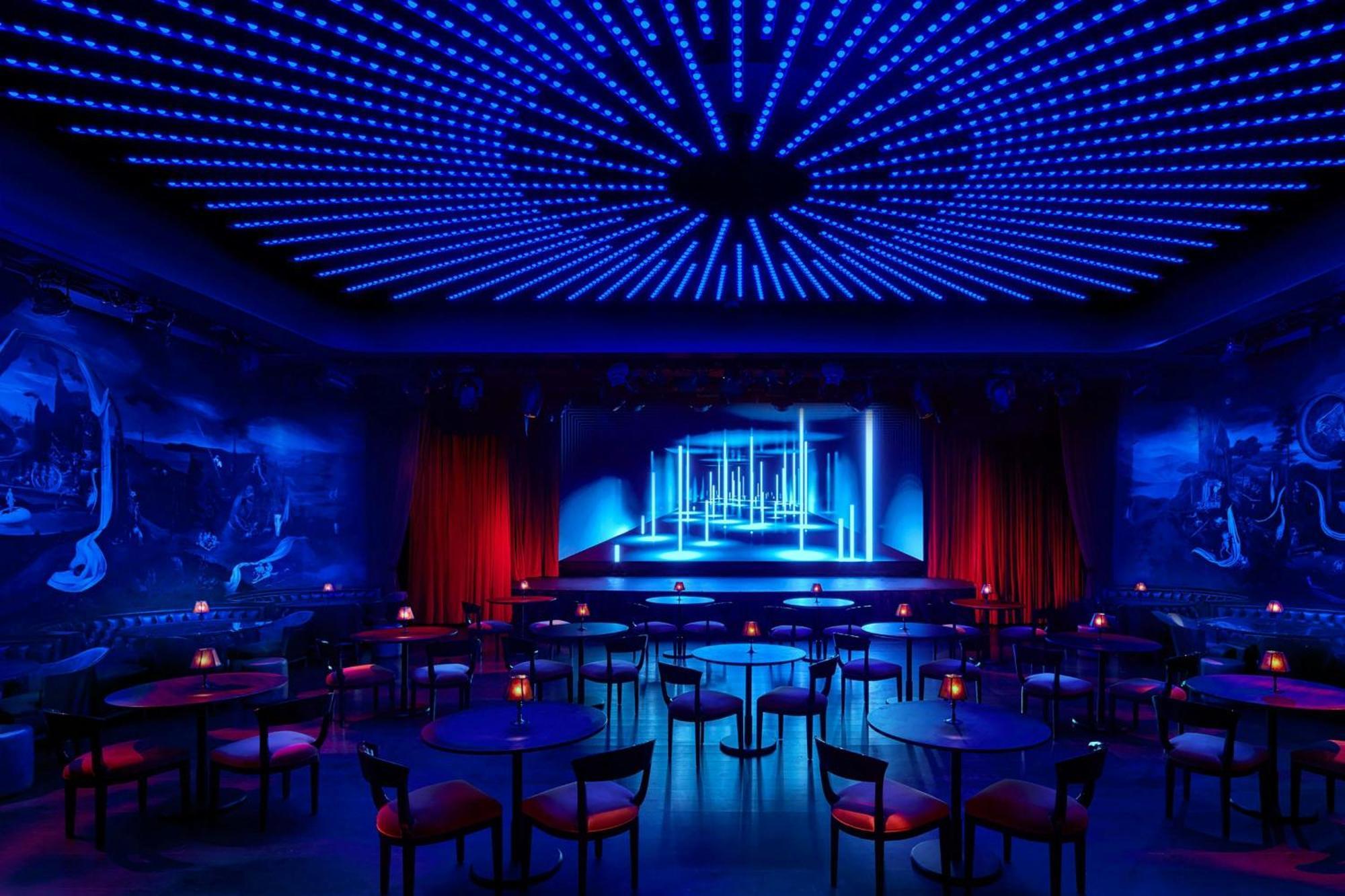 The Times Square Edition Ню Йорк Екстериор снимка The stage at the Magic Castle